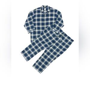 Brooks Brothers Men's Plaid Pajama Set in Blue and Green